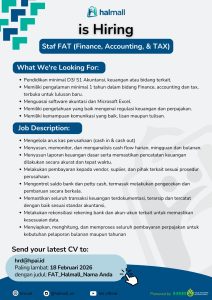 Staf FAT (Finance, Accounting, & Tax)