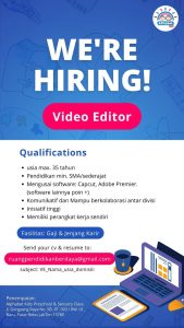 Lowongan Kerja Video Editor