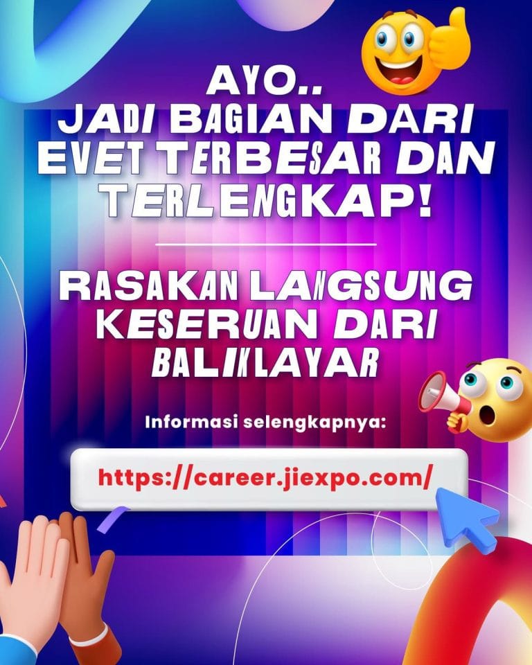 HIRING EVENT CREW JAKARTA FAIR KEMAYORAN 2026