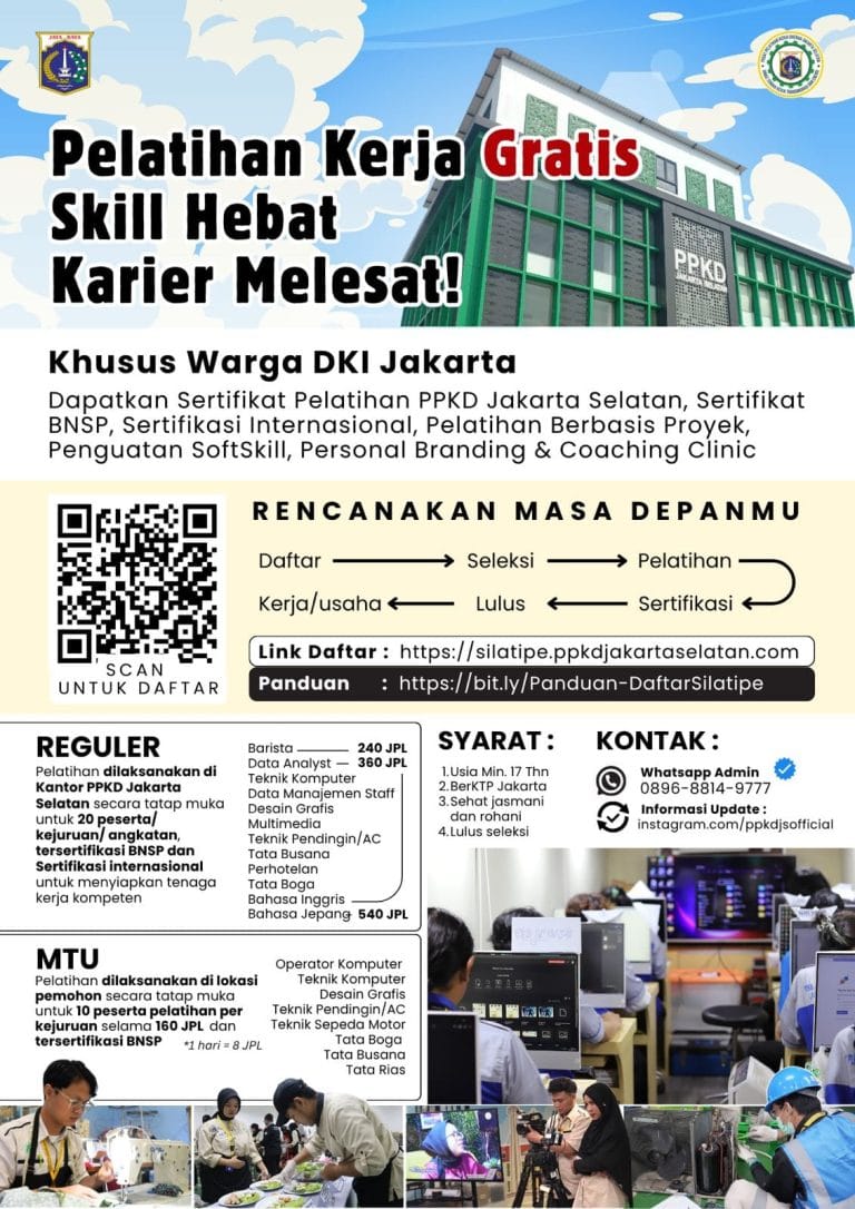 Pelatihan Kerja Gratis