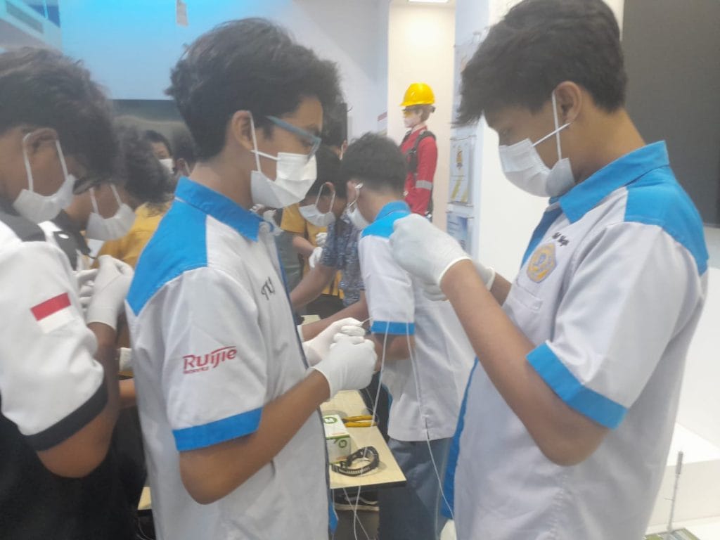 Praktik Fiber Optik di PT. TBIG