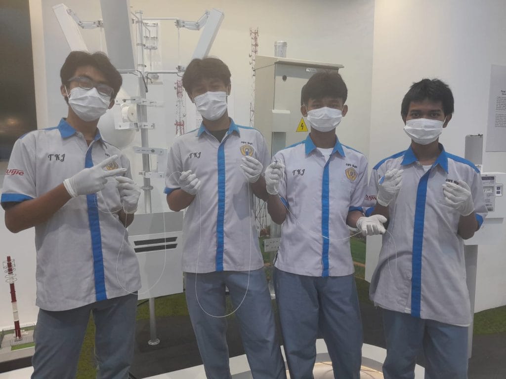 Praktik Fiber Optik di PT. TBIG